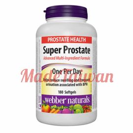 webber naturals Super Prostate Advanced Multi-Ingredient Formula Softgels 180 count