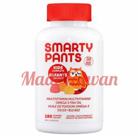 SmartyPants Kids Complete Multivitamin 180 Gummies