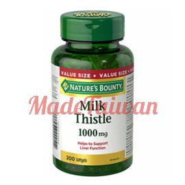 Nature’s Bounty Milk Thistle 200 Softgels, 2-pack