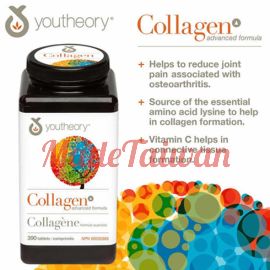 youtheory Collagen Advanced Formula 1000 mg 390 Tablets