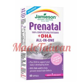 Jamieson Prenatal Complete with DHA Softgels 60count