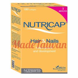 Nutrisanté NUTRICAP Hair & Nails, 180-capsules