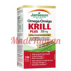 Jamieson Omega Krill Plus, 130 Softgels