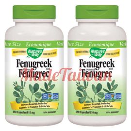 Nature’s Way Fenugreek Seed 610mg - 2 x 180 capsules