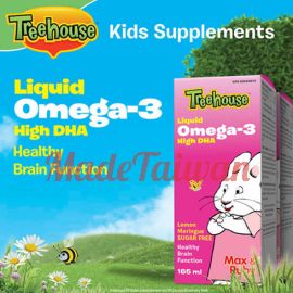 Treehouse Liquid Omega-3 High DHA Lemon Meringue Flavour 2 x 165 mL