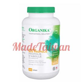 Organika Bee Propolis 500 mg 200 Capsules