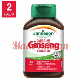 Jamieson™ Canadian Ginseng 250mg -- 2 x 60 Capsules