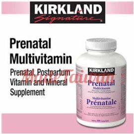 Kirkland Signature Prenatal Multivitamin 300 Tablets