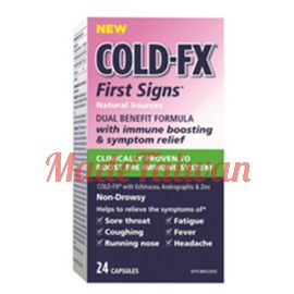 COLD-FX First Signs-Echinacea 24 caps