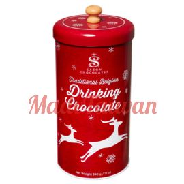 Saxon Traditional Belgian Drinking Chocolate Tin 340g