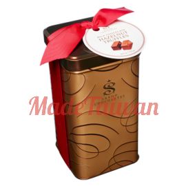 Saxon Milk Chocolate Hazelnut Truffles Tin 15pcs 225g