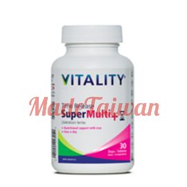 Vitality Time Release Super Multi+ 30 Tablets • Days