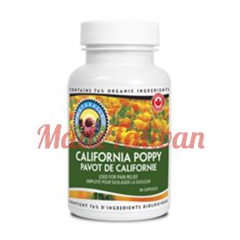 Nova Scotia Organics California Poppy 60 capsules