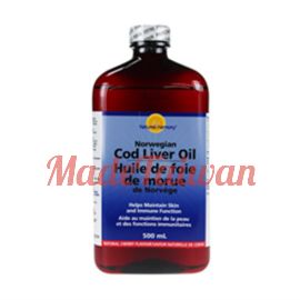 Nature's Harmony Cod Liver Oil Cherry Norwegian 500 ml