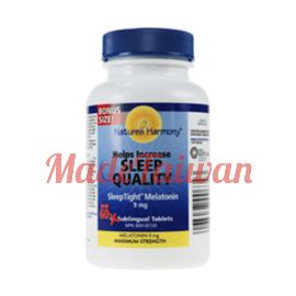 Nature's Harmony Sleep Tight Melatonin Max 9mg 60 subling