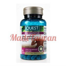 Quest for Health - Canadian Magnesium Bisglycinate 90 veg caps