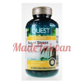 Quest for Health - Canadian Super Stress B Complex + Vit C 120 tabs