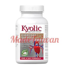 Kyolic Aged Garlic  Extra Strength 1000 mg One A Day 60 veg tabs,