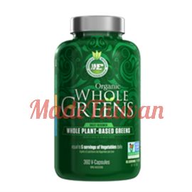 Ergogenics Nutrition Organic Whole Greens Capsules 360 caps