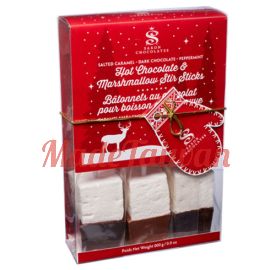 Saxon Hot Chocolate Marshmallow Stir Sticks Gift Box 3pcs 180g