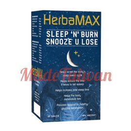 HerbaMax Sleep ‘N’ Burn Snooze U Lose 60 Tablets.