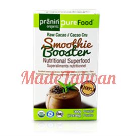 Pranin Organic PureFood Smootie Booster-Raw Cacao 12x30g