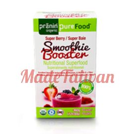 Pranin Organic PureFood Smoothie Booster-Spr Berry 12x30g