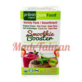 Pranin Organic PureFood Smootie Booster-Variety PK 12x30g