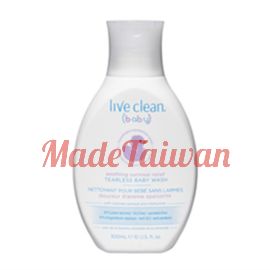 Live Clean Baby Soothg Oatmeal Tearless Wash 300ML