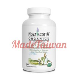 Nova Scotia Organics Pre & Post Natal Multi & Min 180 Caplets