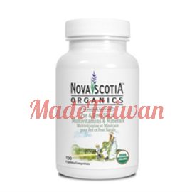 Nova Scotia Organics Pre & Post Natal Multi & Min 120 Caplets