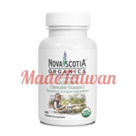 Nova Scotia Organics Vitamin C - Children's Chewable 60tabs.