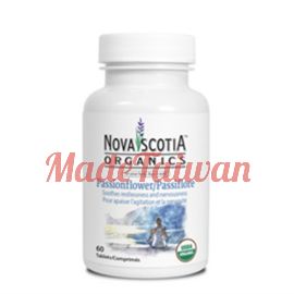 Nova Scotia Organics Passionflower 60 Tablets 